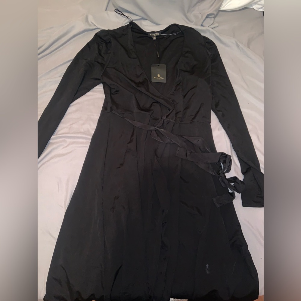 MASSIMO DUTTI WRAP DRESS
